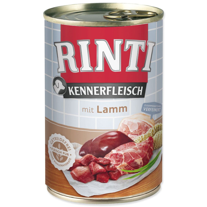 Konzerva RINTI Kennerfleisch jehně 400 g