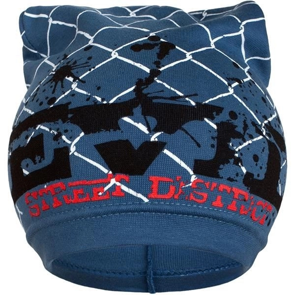 jarní dětská čepička New Baby modrá 104 (3–4 roky)