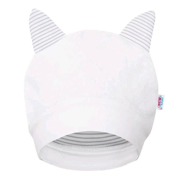 dětská zimní čepička s oušky new baby snowy