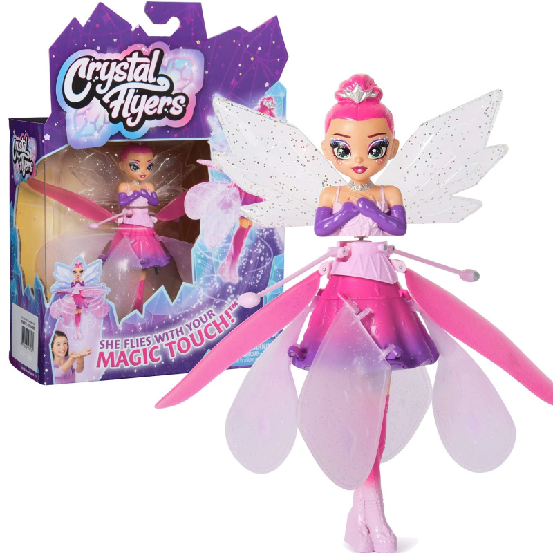 Hatchimals Crystal Flyers létající víla – outlet, poškozené balení