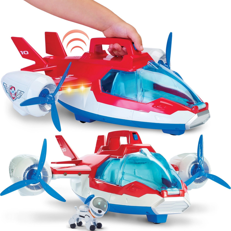 Paw Patrol Robopes a vzdušný patrolovací letoun – hračka se světly a zvuky (poškozený obal)