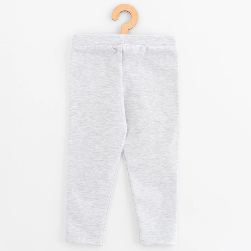 dětské legíny z teplákoviny new baby kindergarten melange