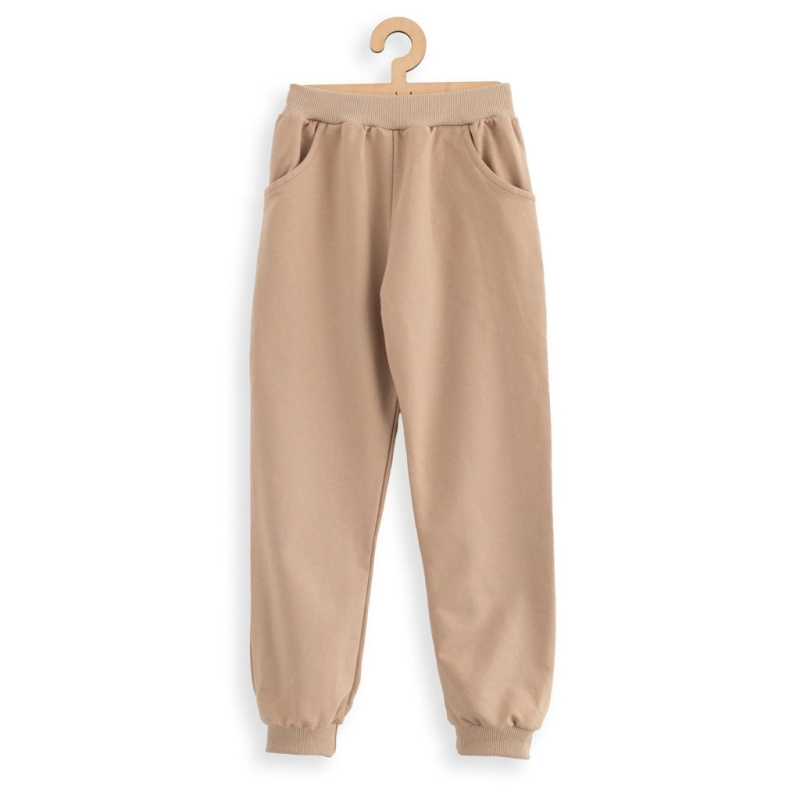 dětské tepláky new baby kindergarten hnědé