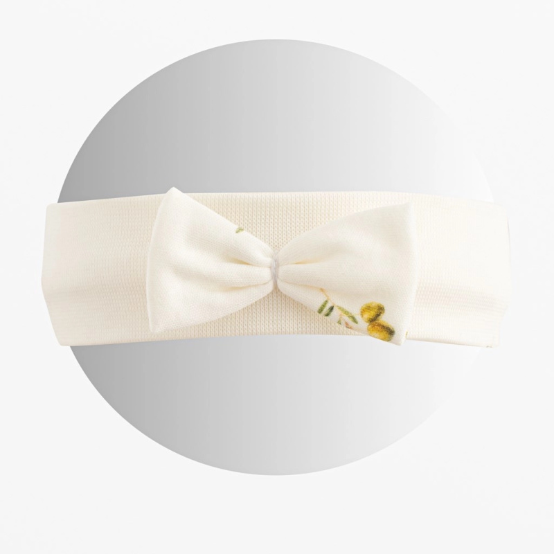 Dětská čelenka z organické bavlny New Baby Olivy