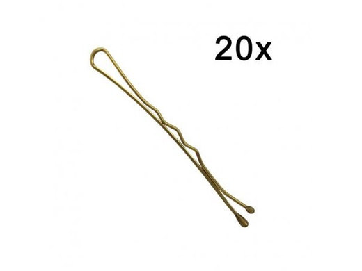Sponka č.5  zlatá 20ks/bal
