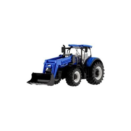 Traktor Bburago s nakladačem Fendt/New Holland/Massey Ferguson varianta 2. zelený