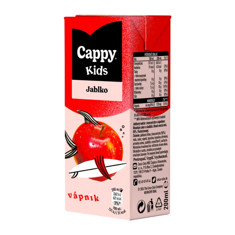 Cappy Džus Kids jablko 200 ml