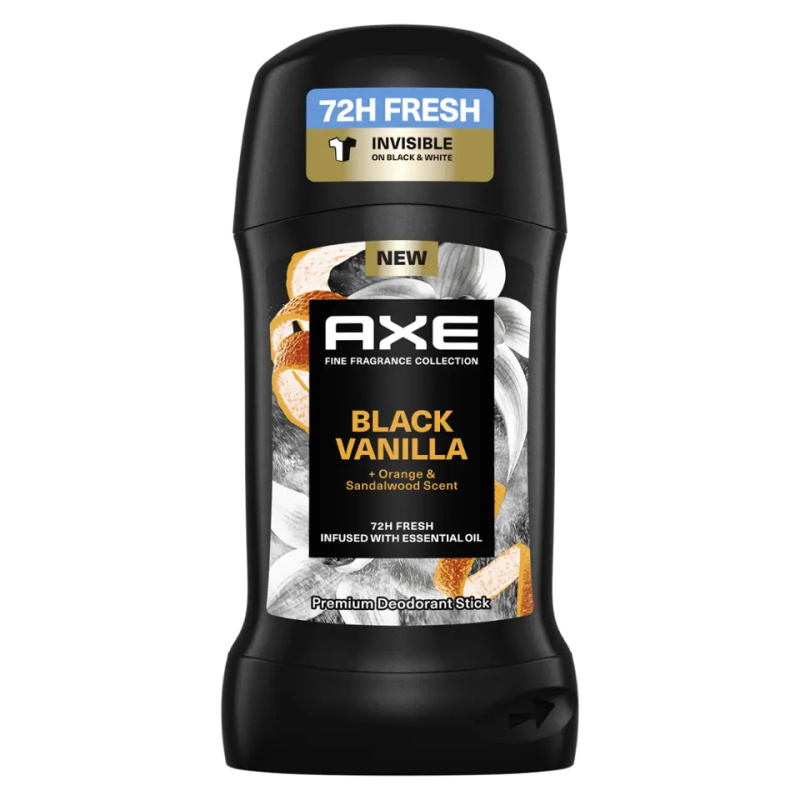 AXE Deodorant tuhý pro muže Black Vanilla 50 ml