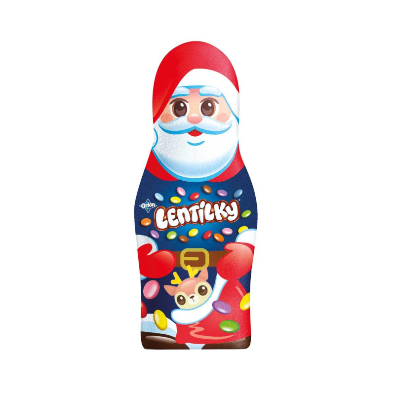 Orion Lentilky Mikuláš, sob, tučňák čokoládová figurka