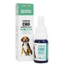 CBD olej pro střední psy 10%,  10ml