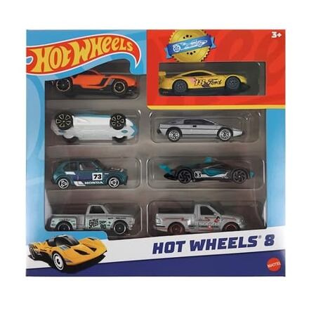 Hot Wheels 8KS ANGLIČÁK - SET 1