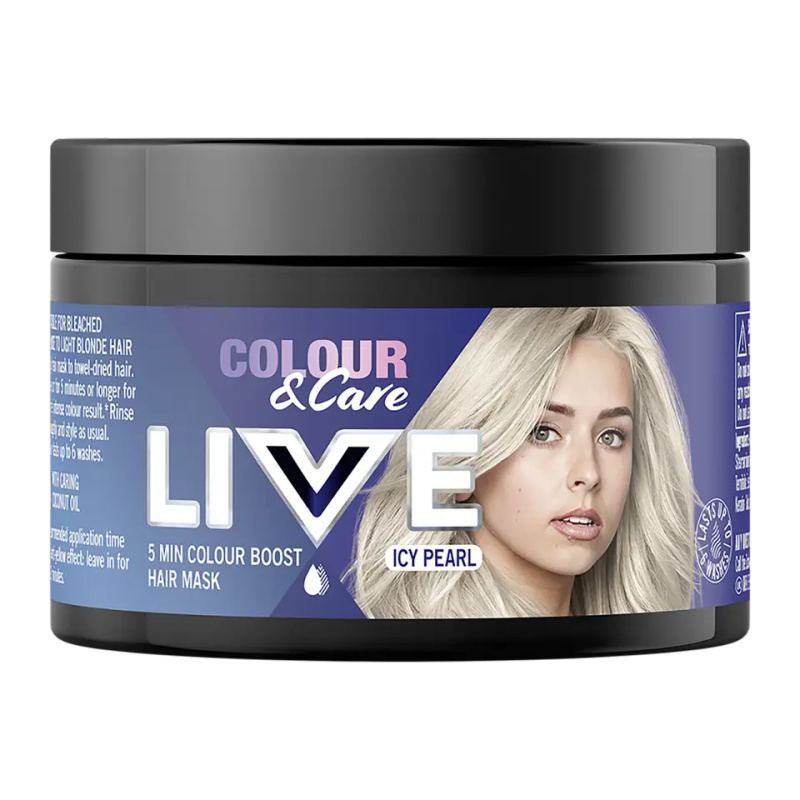 Schwarzkopf Live barvicí maska na vlasy icy pearl 150 ml
