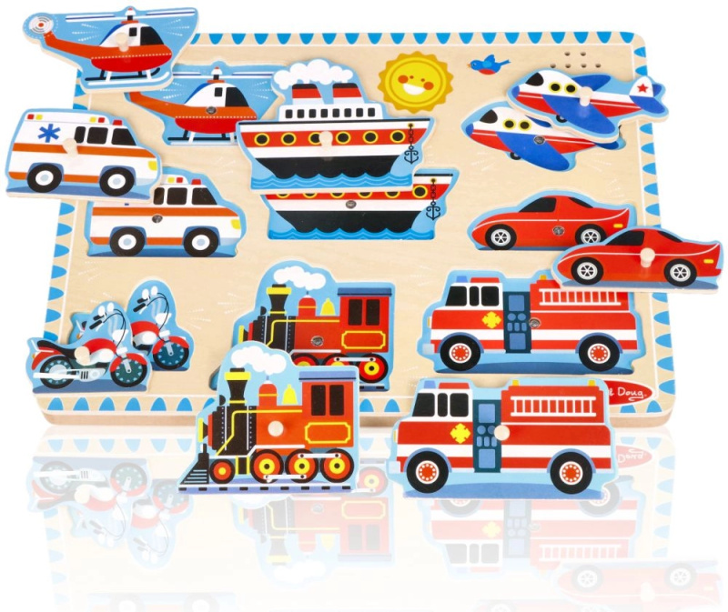 Zvukové puzzle - Vozidla - Hudební hádanky