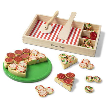 Melissa & Doug Dřevěná pizza