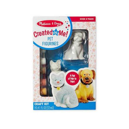 Melissa & Doug Figurky k vymalování Pes a kočka