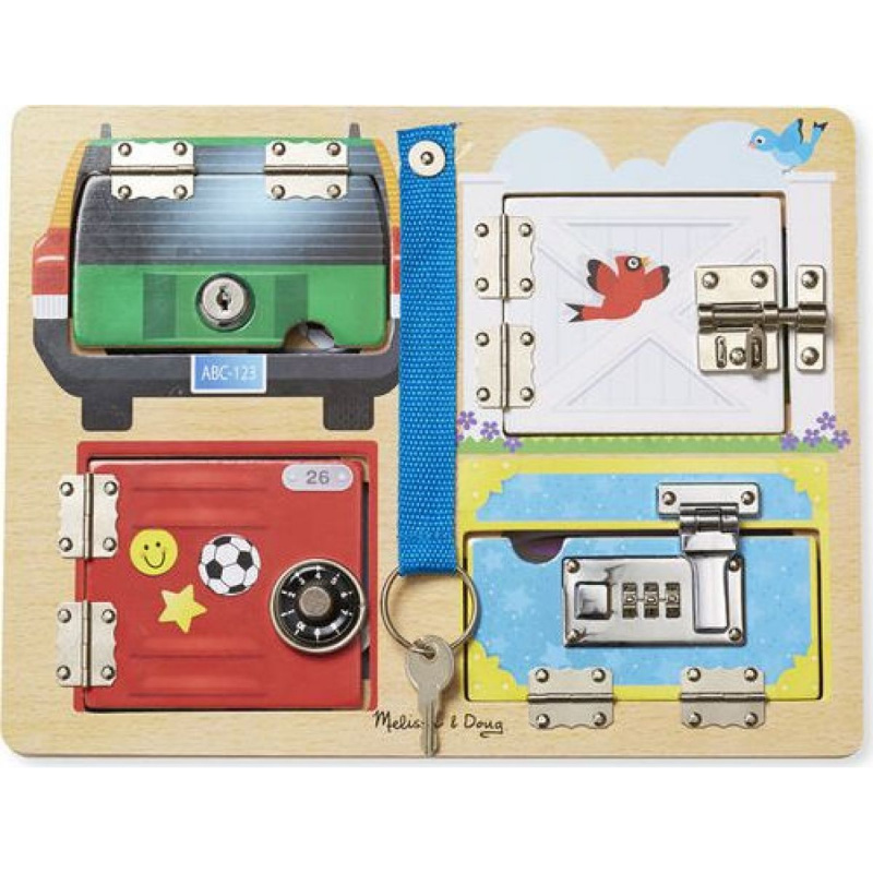Melissa&Doug Odemykání zámků