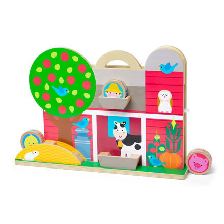 Melissa&Doug Go Tots Dřevěná farma