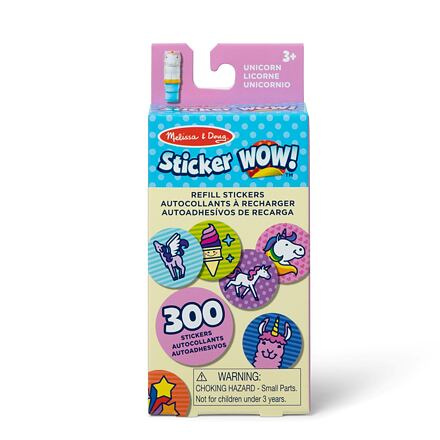 Sticker WOW! Náplň Jednorožec