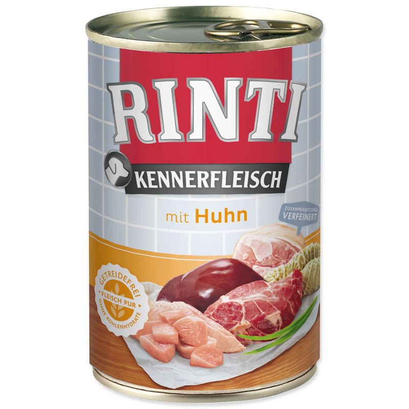 Konzerva Rinti Kennerfleisch Adult kuře 400 g