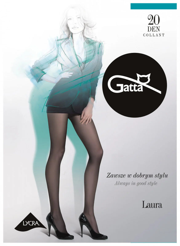 Dámské punčochové kalhoty Gatta Laura 20 den 5-XL, 3-Max daino/odc.béžová 5-XL