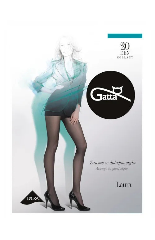 Dámské punčochové kalhoty Gatta Laura 20 den 6-XXL nero/černá 6-XXL