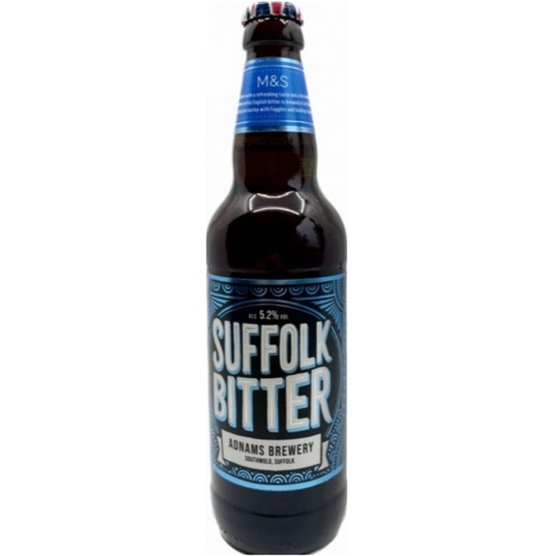 Marks & Spencer Polotmavé pivo Suffolk Bitter 5,2%