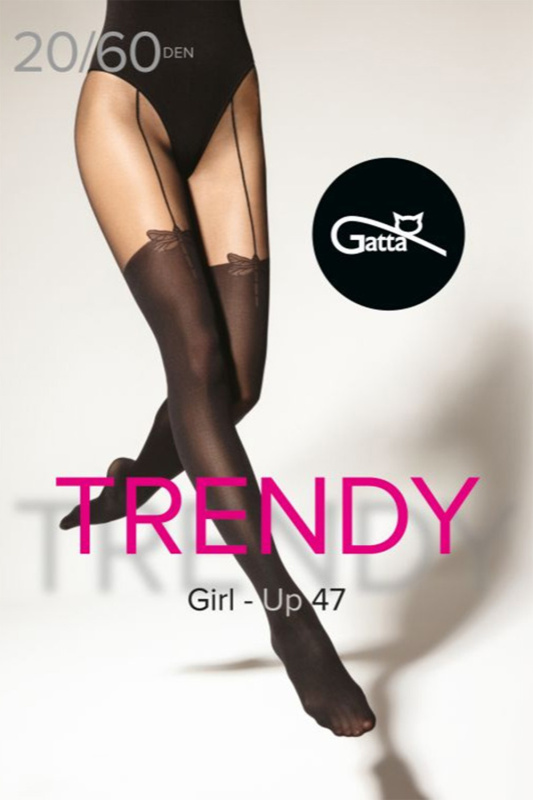 Silonkové punčocháče Gatta Girl-Up 47 Barva: Černá, Velikost: S