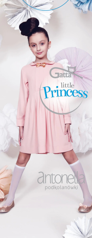 Podkolenky Gatta Antonella bianco/bílá univerzální