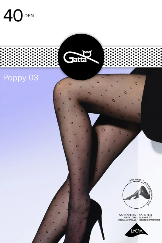 Gatta Poppy 03 barva:nero 2-S