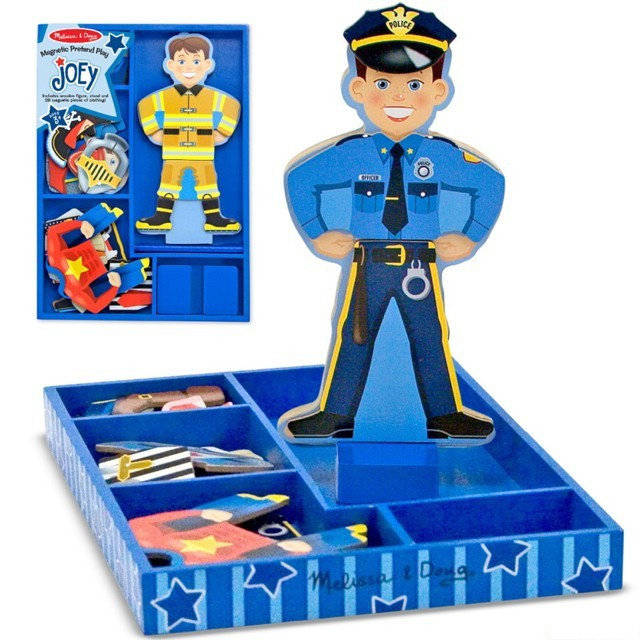 Puzzle oblékání magnetické - Chlapec Joey, 26ks (M&amp;D)