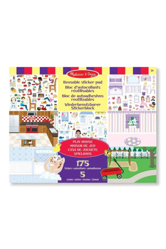 Melisa and Doug Příběhový sešit Melissa and Doug s nálepkami - Dům