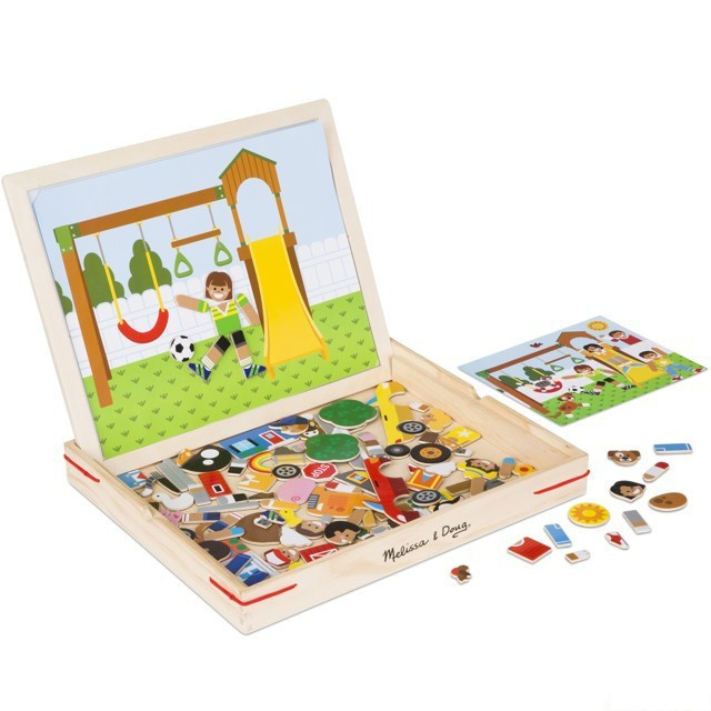 Puzzle magnetické - Příběhy lidí a zvířat (M&amp;D)
