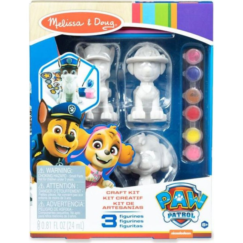 Kreativní sada - Figurky k vymalování, Tlapková patrola