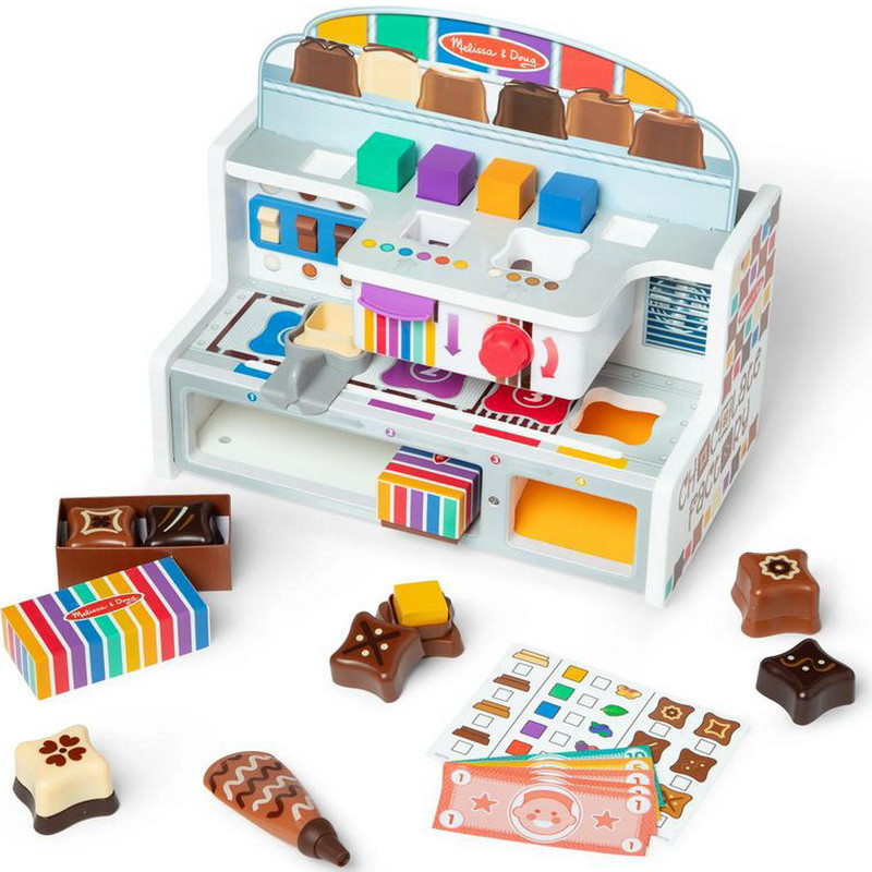 Prodejna - Továrna na čokoládové pralinky (M&amp;D)