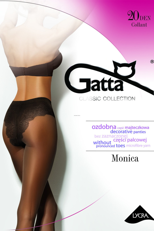 Silonkové punčocháče Gatta Monica Barva: Černá, Velikost: S