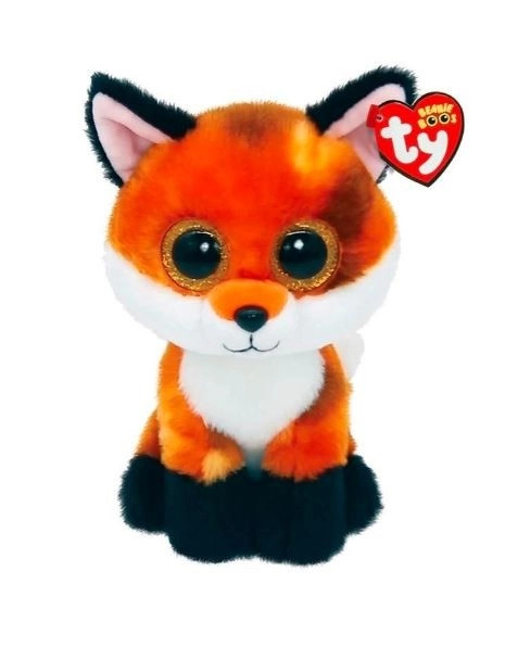 TY Beanie Boos MEADOW oranžová liška 15 cm