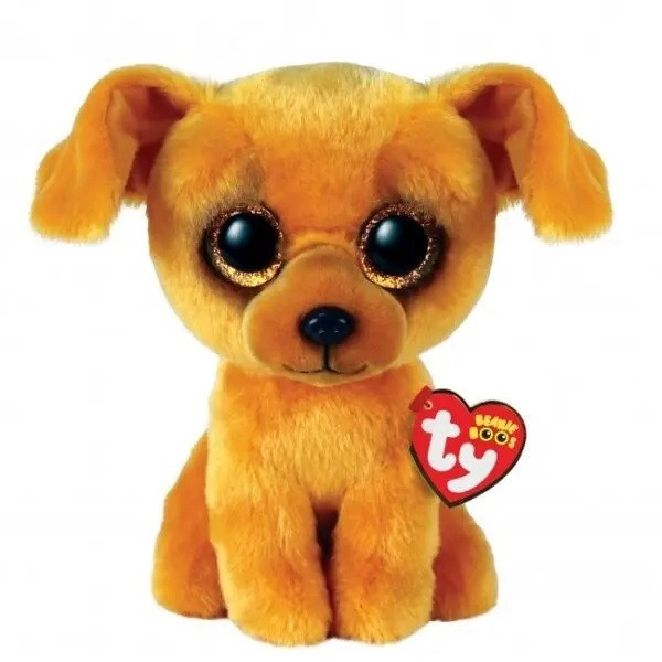 TY Beanie Boos ZUZU hnědý pes 15 cm