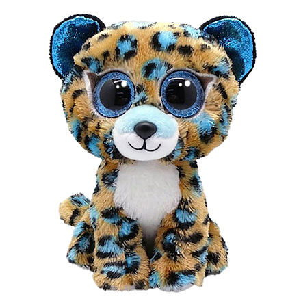 TY Beanie Boos Cobalt modrý leopard 36691 15 cm