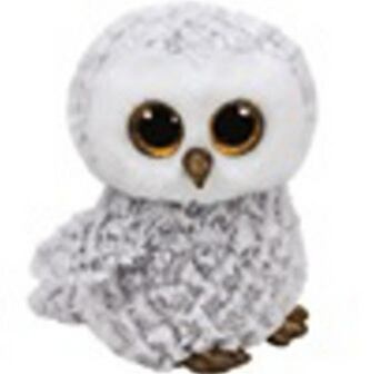 Meteor TY Beanie Boos OWLETTE - bílá sova 15 cm