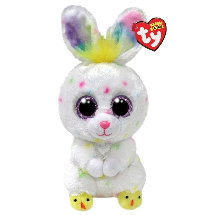 TY Beanie BOOS DUSTY, 15 cm - králíček
