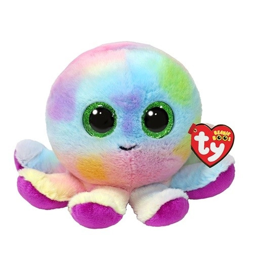 TY 37360 Beanie Boos BUBBLES chobotnička duhová 15 cm