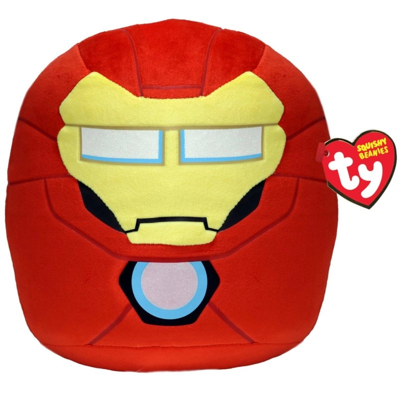 Ty Marvel Iron Man squishy beanie plyšový polštář 25 cm