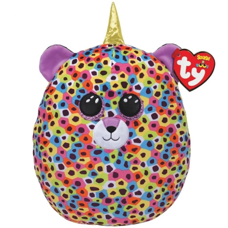 Ty Squish-a-Boos GISELLEduhový leopard s rohem 22 cm
