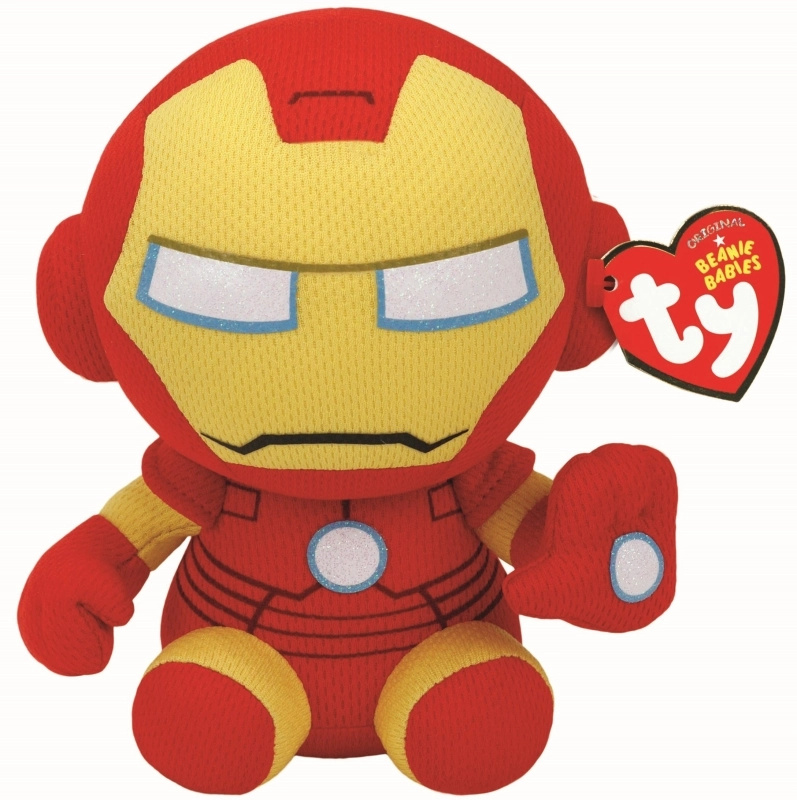 Ty Marvel Iron Man plyšová figurka 15 cm