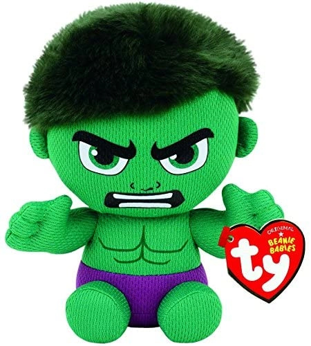 Meteor TY Beanie Babies Marvel HULK, 15 cm (1)