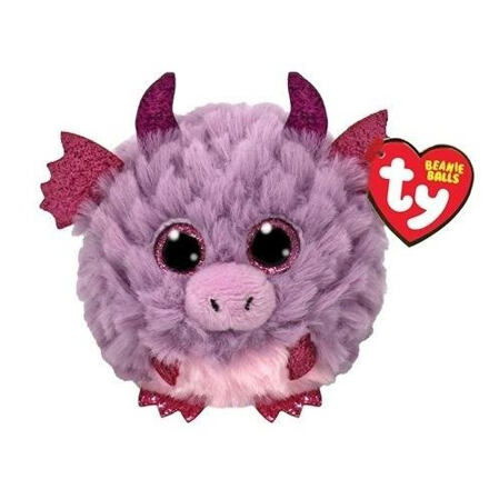 TY Beanie Balls SPARK - fialový drak