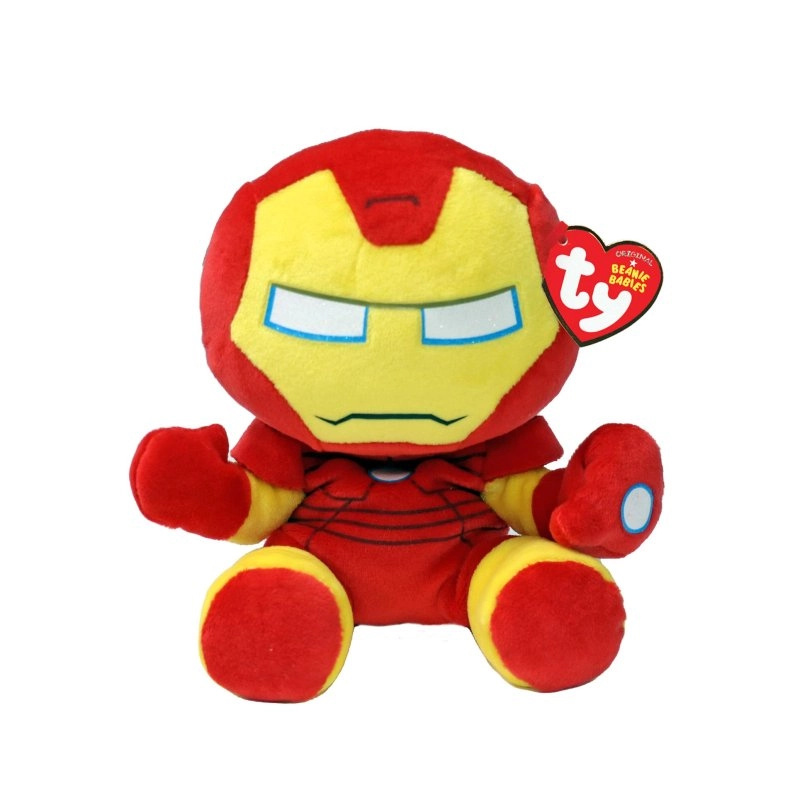 Ty Marvel Iron Man plyšová figurka 15 cm