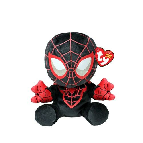 TY Beanie Babies SOFT Marvel Miles Morales Spiderman 15cm