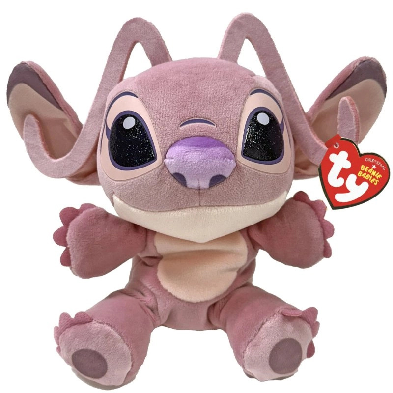 TY Beanie Babies Disney Lilo & Stitch ANGEL, 15 cm - pink alien