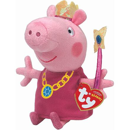 Beanie Babies Lic PEPPA PIG - Princezna 15 cm